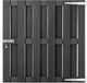 vidaXL Poort 100x100 cm HKC Gris