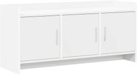 vidaXL TV-kast 102 x 33 x 47 cm Wit Bewerkt hout