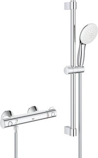 Grohe Grohtherm 800 comfortset 150mm met koppelingen 60cm chroom