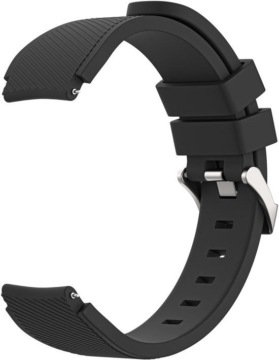 imoshion Flexibel Siliconen bandje - Universeel 22 mm aansluiting - Zwart
