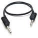 Mueller Electric 22.170-1M-0 Cordon d'alimentation Fiche banane Fiche banane 4 mm 4 mm 1 m Noir 1 pièce(s)