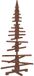 vidaXL Arbre de Noël en bois KOTKA 150 cm Pin massif