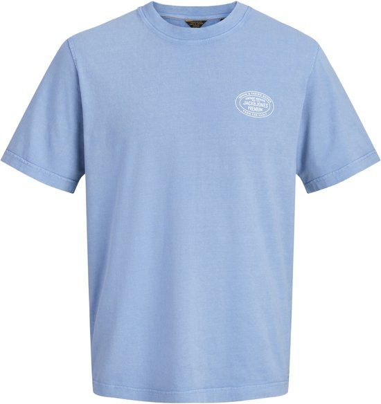 JACK&JONES JPRBLUFELIX SS TEE Heren T-shirt L Katoen Blauw