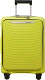 Samsonite Koffer - Upscape Easy access Spinner 55/23 (4 wielen) Uitbreidbaar - Lime - 2.6 kg