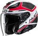 HJC F31 Ceron Jethelm - Maat XL - Zwart/Wit/Rood