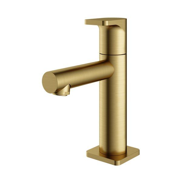 hotbath Gal Fonteinkraan Geborsteld Messing PVD GL001BBP