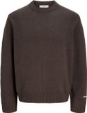 Jack & Jones Trui Jornorrebro Knit Crew Neck Sn 12282728 Mulch Mannen Maat - XL