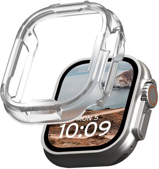 UAG Scout | Bumper Case voor de Apple Watch Ultra / Ultra 2 / Ultra 3 - 49 mm - Clear