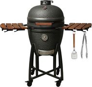 BIGBEARBBQ KAMADOXLBLACK Big Bear Kamado Premium 21inch BBQ