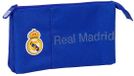 Safta Real Madrid 22x12x3 Cm Triple Etui Bleu Homme