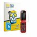 BROTECT Screenprotector 6 Stuks voor Chakeyake R341 Beschermglas transparant