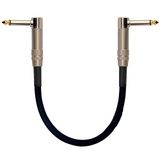 Audibax Gold Custom Gitaar Kabel Patch 15 cm Jack acodado a Jack acodado