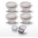 Fackelmann Lot de 4 boîtes hermétiques 13 cm avec 3 boîtes à sauce