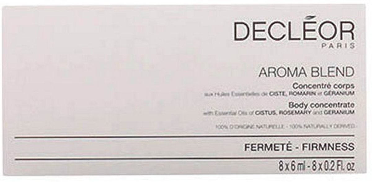 Decleor Aroma Blend Body Concentrate Firmness 8 x 06 ml