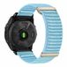 By Qubix - Nylon Sport Loop bandje - Lichtblauw - Geschikt voor Garmin Instinct E - 40mm