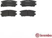 Brembo P54018 Rear Disc Brake Pad - Set of 4