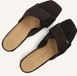 Paul Green - 6127 - Dames slippers - Kleur: Bruin - Maat: 40