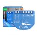 NOUS WiFi Smart Switch Module met Tasmota, AC 16A/DC 10A, ESP32, temperatuursensor, matte ondersteuning en MQTT, 1-kanaal, droge contacten, compatibel met Alexa, Home Assistant, Google Home