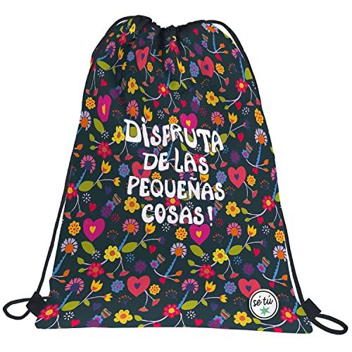 Grafoplás Sé Tu - Rugzak met koorden - 36 x 47 cm - Enjoy - 50 vellen - School