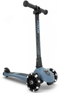 Scoot and Ride Highwaykick 3 Step - Steel - Blauw