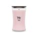 WoodWick Hourglass Rose Blush Large Geurkaars - 130 Branduren