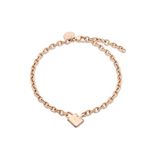 Liebeskind Berlin armband LJ-1631-B-21 van roestvrij staal in IP roségoud