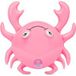 Moschino Sac Effet Gonflable Rose