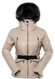 Alpine Pro veste de ski pour femme ALPINE PRO DAMA LJCD655, couleur : poivre blanc. Taille : S-L
