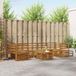 vidaXL - Bank loungeset - 7 zitplekken - Naturel - Massief Acacia Hout