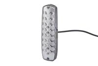 HELLA VALUEFIT Achterlicht - Lean LED - LED - 24V / 12V - Opbouw/Geschroefd - ECE/geen SAE - Lenskleur: Transparent - Kabel: 500mm - Stekker: open kabeleinden - rechts/links - 2SD 343 910-001