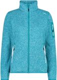 CMP Damesfleece 3XL Turquoise/Wit Polyester Herfst/Winter 2025