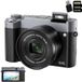SZSMART DC208N 5K 64MP digitale camera, 3,6-inch touchscreen, autofocus, dubbele lens, voor vloggers + 128 GB geheugenkaart