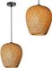 TooLight Hanglamp Zwart 27x23x90cm