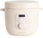 CREATE - RICE COOKER STUDIO 3L - Cuiseur à riz électrique multifonctionnel avec panier vapeur - Blanc cassé
