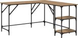 Bureau Artisan Chêne 139 x 139 x 75 cm Bois traité