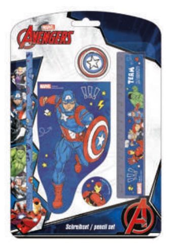 Undercover Avengers Schrijfwarenset 5 Delig