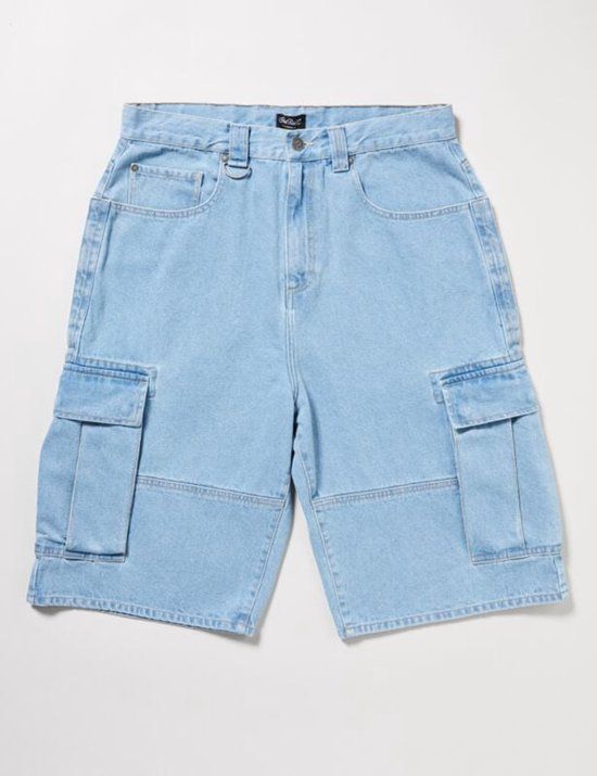 Chet Rock Voyager Shorts - Bleach Heren Shorts - blauw - 34