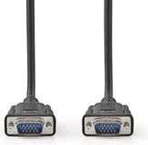 Nedis VGA-Kabel - VGA Male - VGA Male - 3m - Zwart