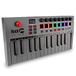 RockJam Go 25 Key USB & Bluetooth MIDI Keyboard Controller met 8 Backlit Drum Pads, 8 Knobs