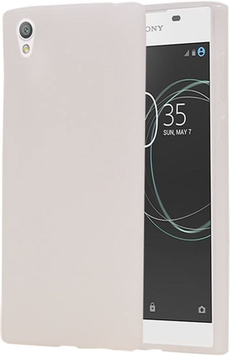 Best Cases .nl Sony Xperia L1 TPU back case hoesje transparant Wit