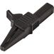 VOLTCRAFT MSK-125 Pince crocodile courte CAT II 300 V 10 A Noir