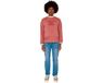 Vertbaudet Zwangerschaps- en borstvoeding sweater oudroze