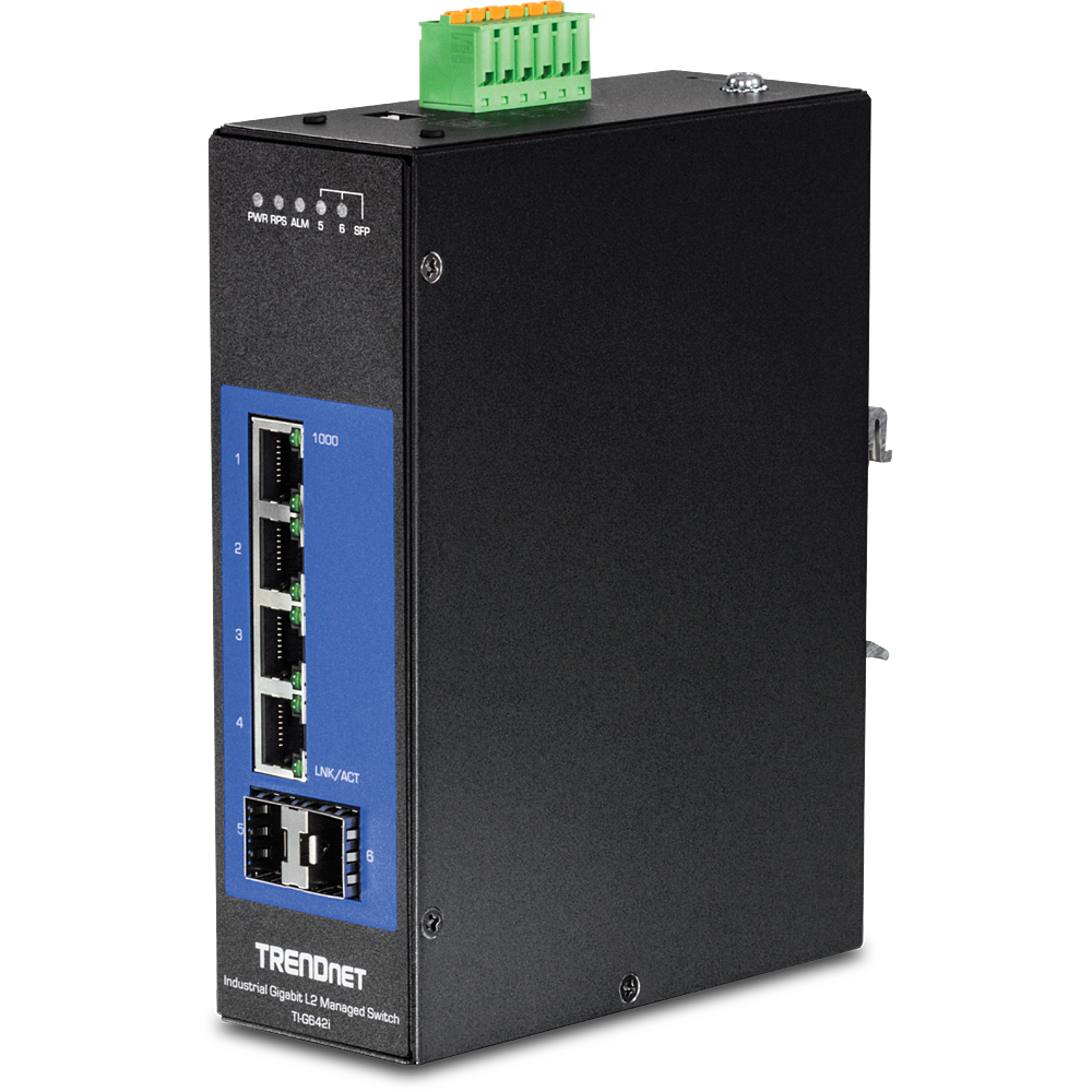 TRENDnet TI-G642i - Netwerk Switch - Zwart