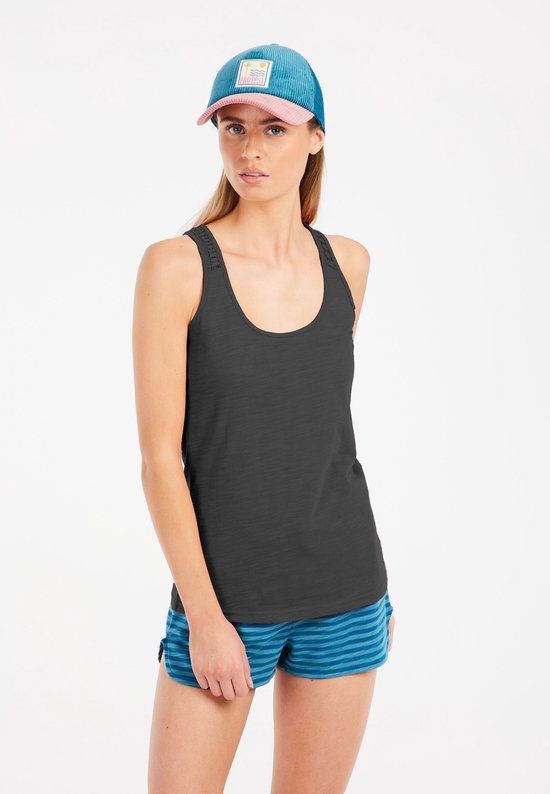 Protest Prtimpulses Tanktop Dames Mouwloos Ronde Hals True Black