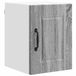 vidaXL Wandkast PORTO Grijs Sonoma Bewerkt Hout 40 cm