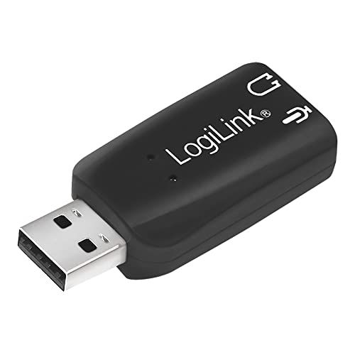 Logilink UA-0053 USB 2.0 Audio Adapter, zwart