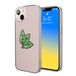 Bonateks, Digitaal bedrukte hoes, compatibel met iPhone 14, telefoonhoes, beschermhoes, schokbestendig, siliconen, flexibel, transparant