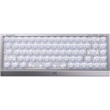 MCHOSE Ace 68 GT Clavier Esports à Effet Hall Entièrement en Aluminium (Argent, Disposition US (QWERTY), Mount Tai Rose GT HE, 65%, 16K, RVB, Échangeable à chaud, USB-C, Capteur à Effet Hall)