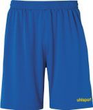Uhlsport Center Basic Short Kinderen - Royal / Geel | Maat: 116