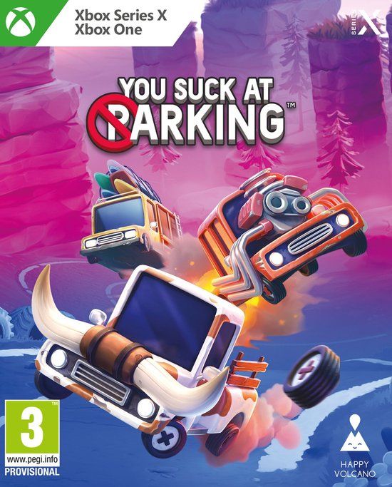 Happy Volcano You Suck at Parking Standaard Xbox Series X